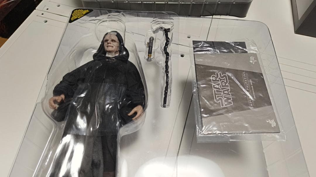 ホットトイズ スター・ウォーズ　パルパティーン皇帝　ボーナスアクセサリー付き