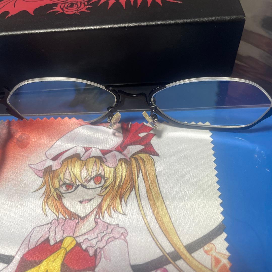 東方project toho megane フランドール　度無し　ブラックモデル