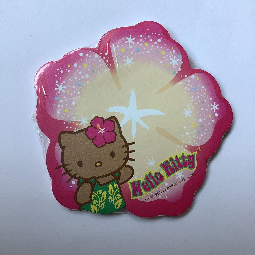 キティ　メモ帳　ハワイ