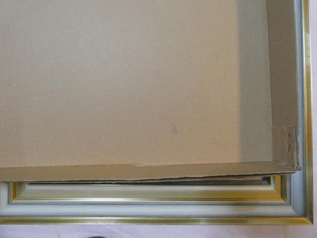 油絵　額付き　中山忠彦　F8 【　憩　】手描き　肉筆