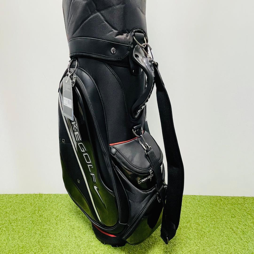 新品 未使用 NIKE ブラック キャディバッグ ゴルフ ナイキ メンズ