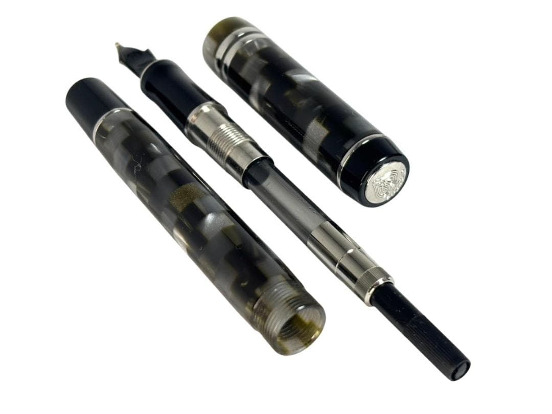 パーカー デュオフォールド チェック グリーンPT センテニアルM 18K