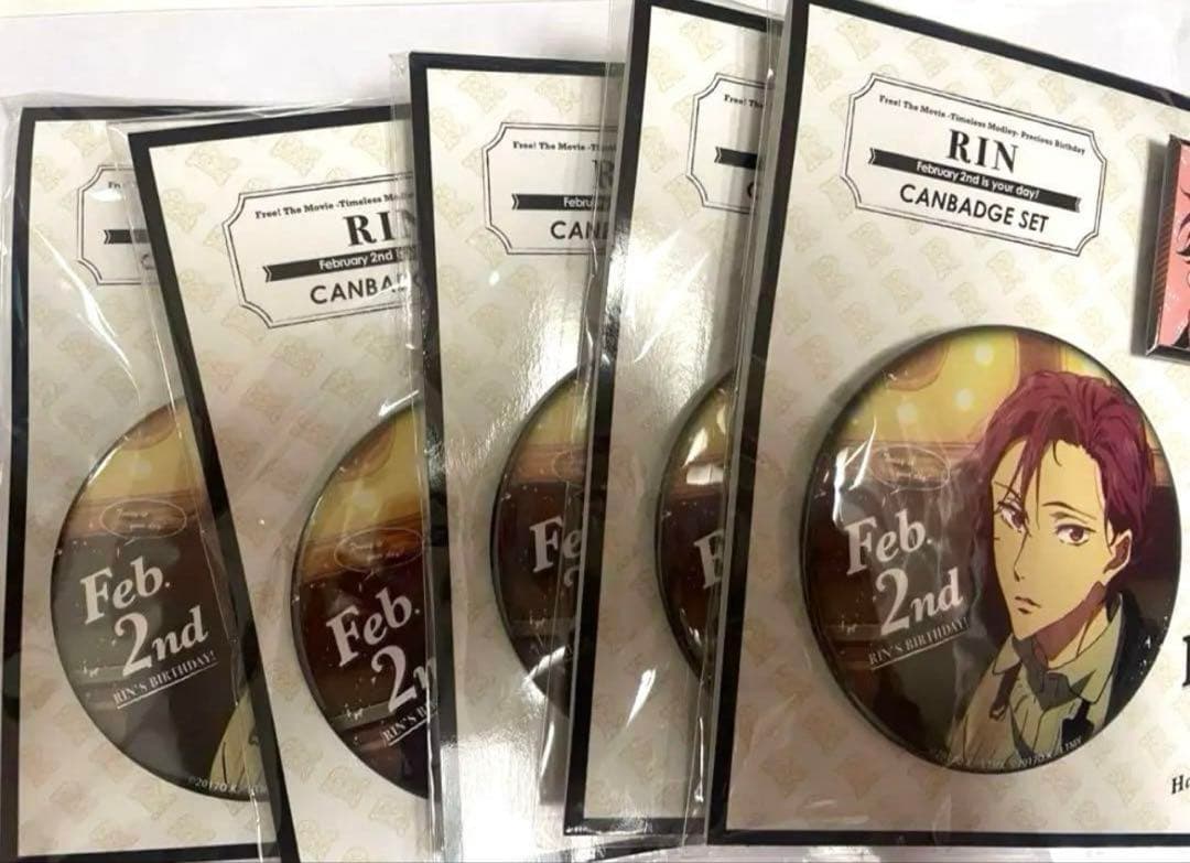 5個セット 松岡凛Free!TM Precious Birthday