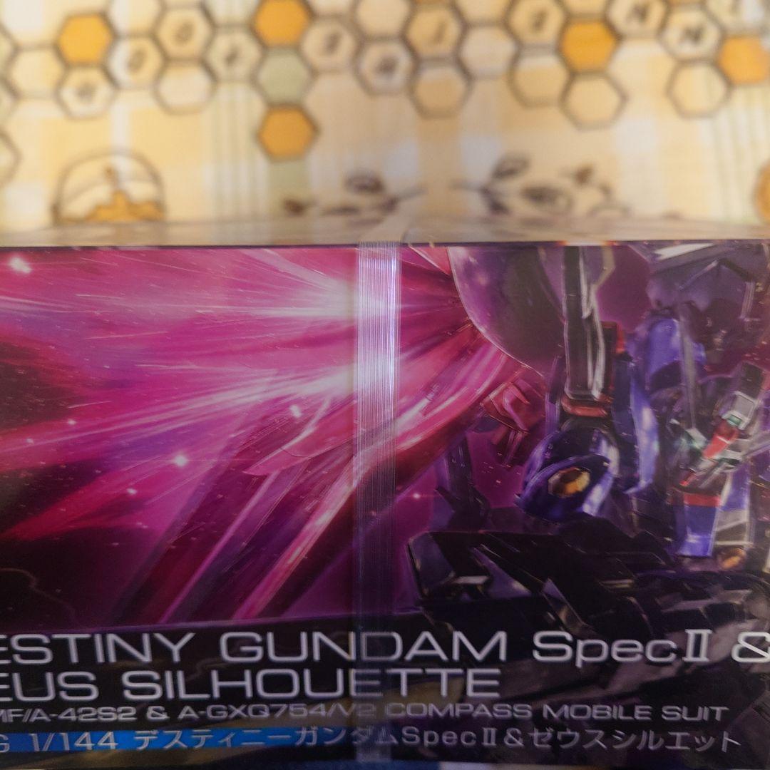 ＨＧ 1/144 デスティニーガンダムＳｐｅｃＩＩ＆ゼウスシルエット