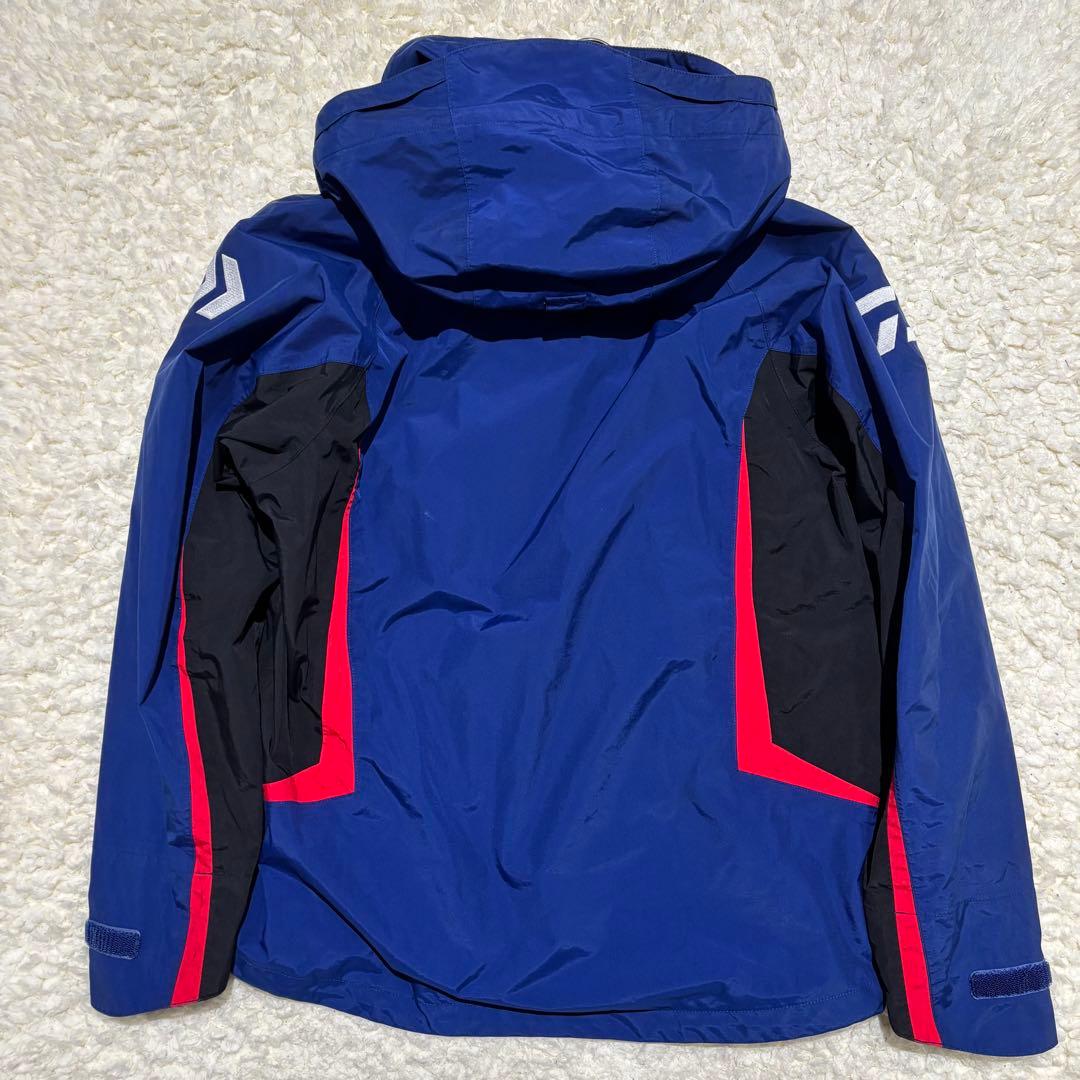 DAIWA レインマックス　メンズ　L セットアップ　ブルー/ブラック