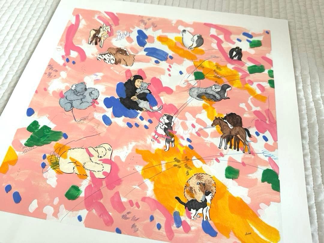 foxco 複製原画　HUG ANGELS