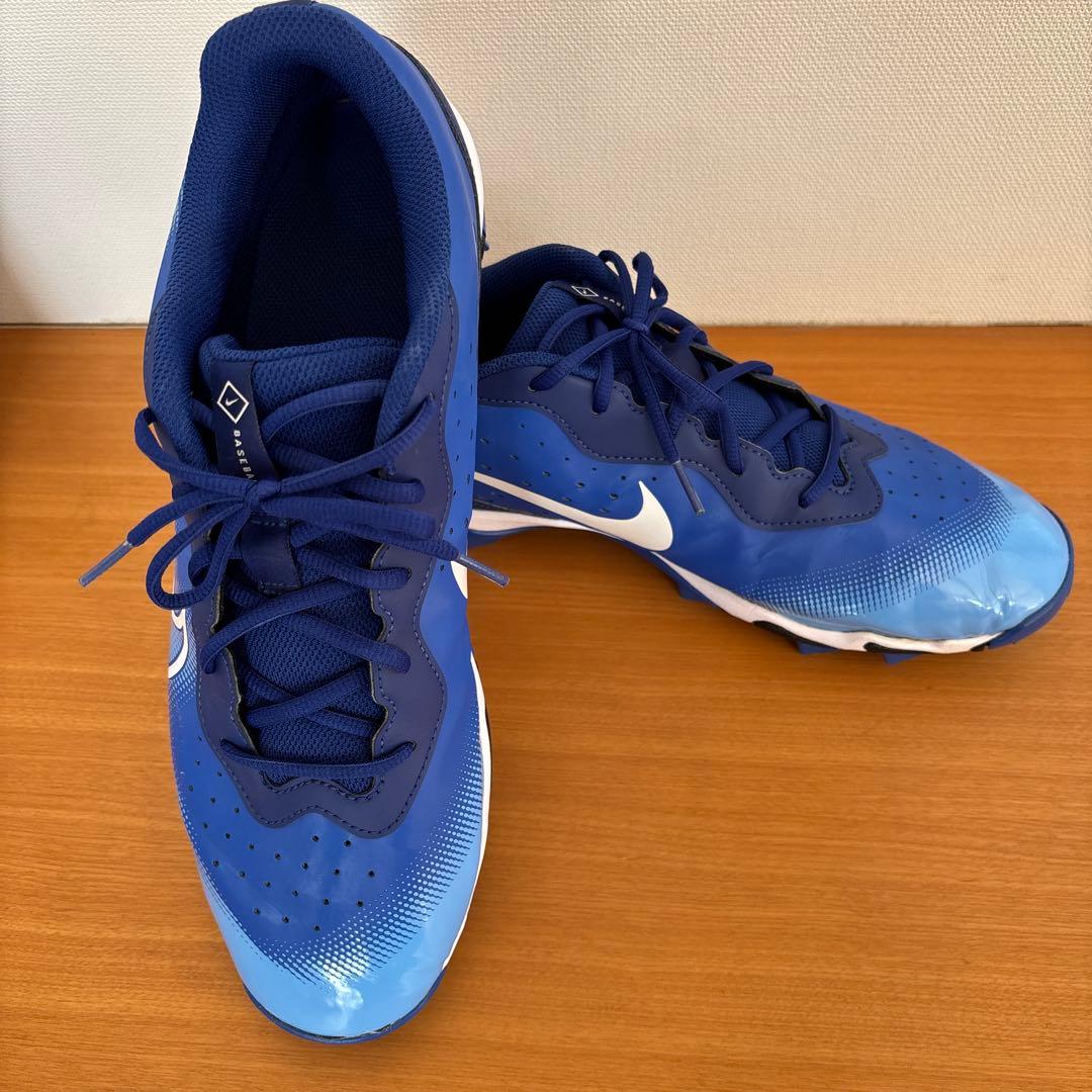 ナイキベースボールスパイクブルー海外品 サイズUS12.0(JPN30.0cm)