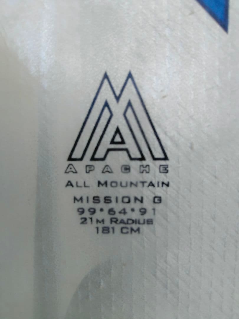 K2 APACHE MISSION G アパッチ ミッションG スキー板 金具付