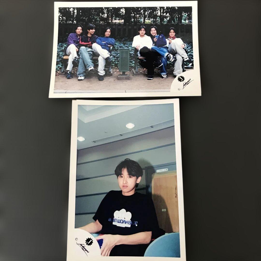 ❤️嵐　Jロゴ写真　大野智　Jr時代　2枚セット