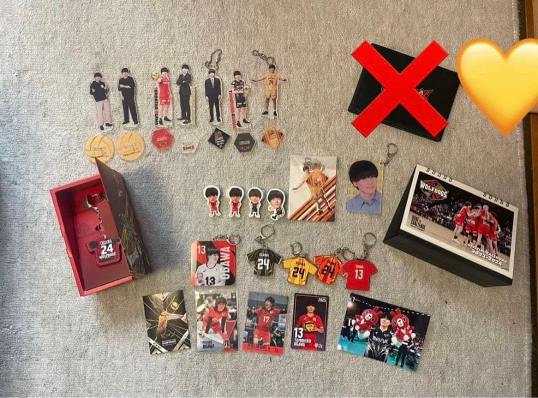 バラ売り可 小川智大 アクスタ アクリルクリップ キーホルダー カレンダー