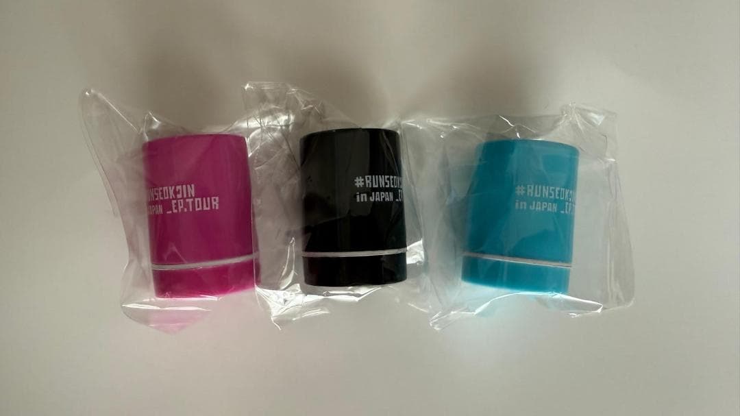 BTS RUNSEOKJIN EP.TOUR in JAPAN缶バッジ スタンプ