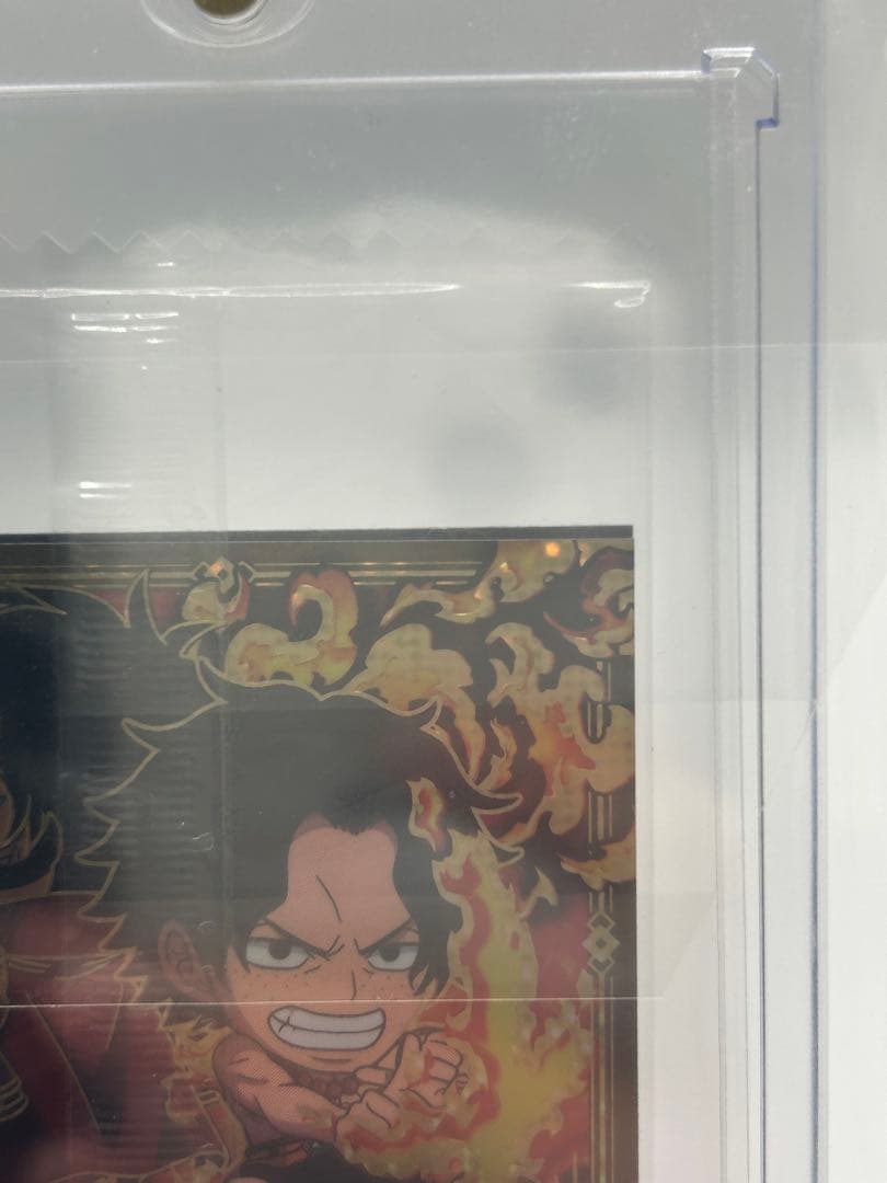 【希少】両面エース ワンピースウエハースLog12ゴールドパラレル 両面パラレル