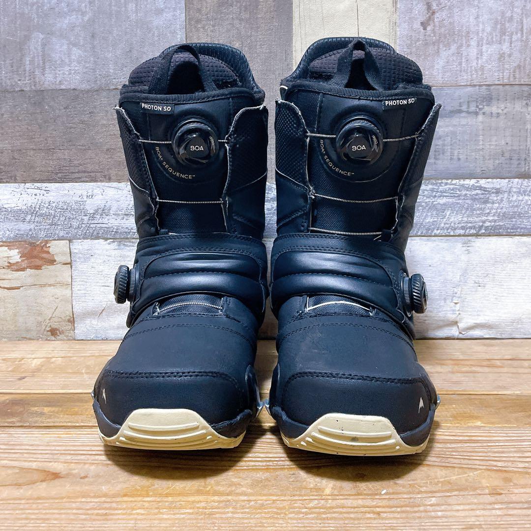 バートン フォトンワイド ステップオン ブーツ ダブルBOA 27cm 黒