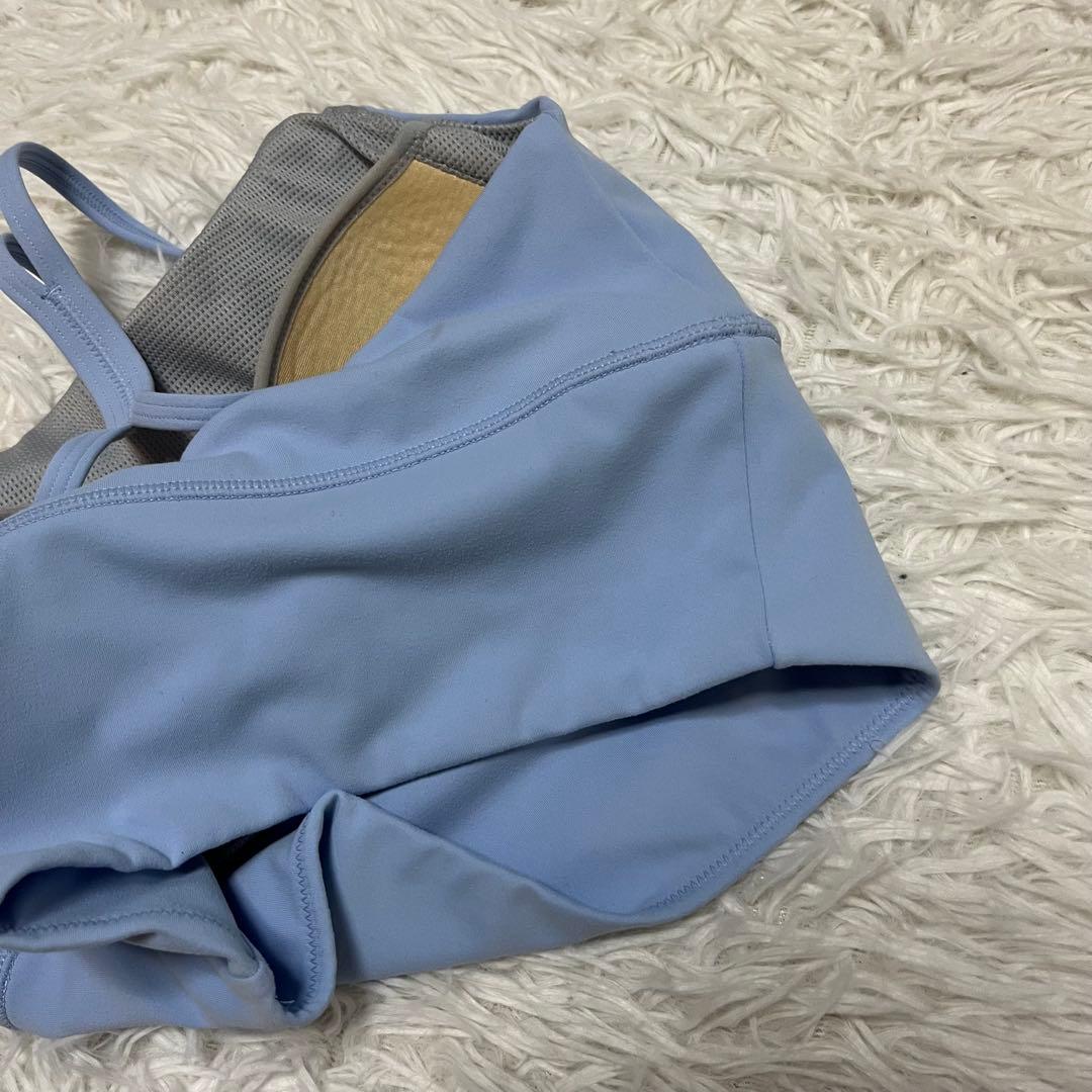 美品 スカーラ sukala ヨガ スパッツ レギンス 青 クール セットアップ