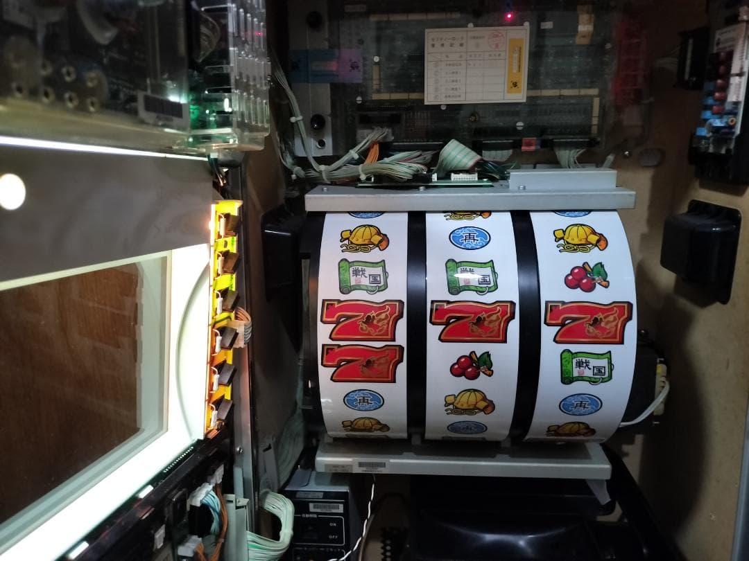 【パチスロ実機】山佐★天下布武R【不要機付】４号機・希少台・人気台