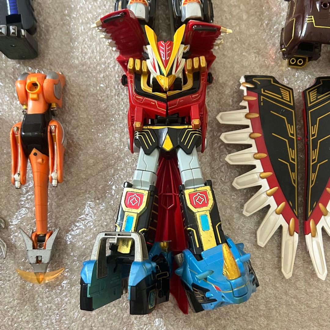 百獣戦隊ガオレンジャー ガオイカロス ガオハンター ガオキング ガオゴッド 4体