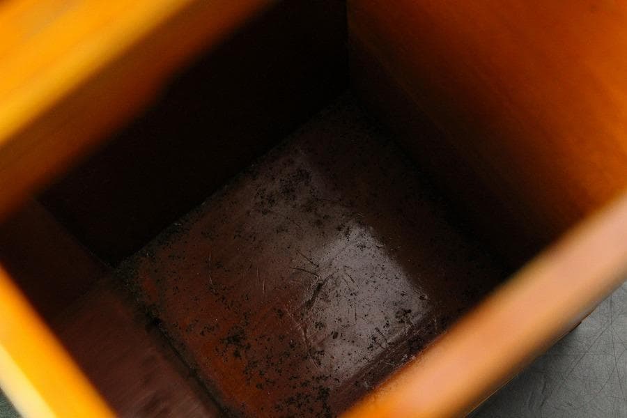 春慶塗 釣瓶 花生 象彦造 共箱(K-YC572)