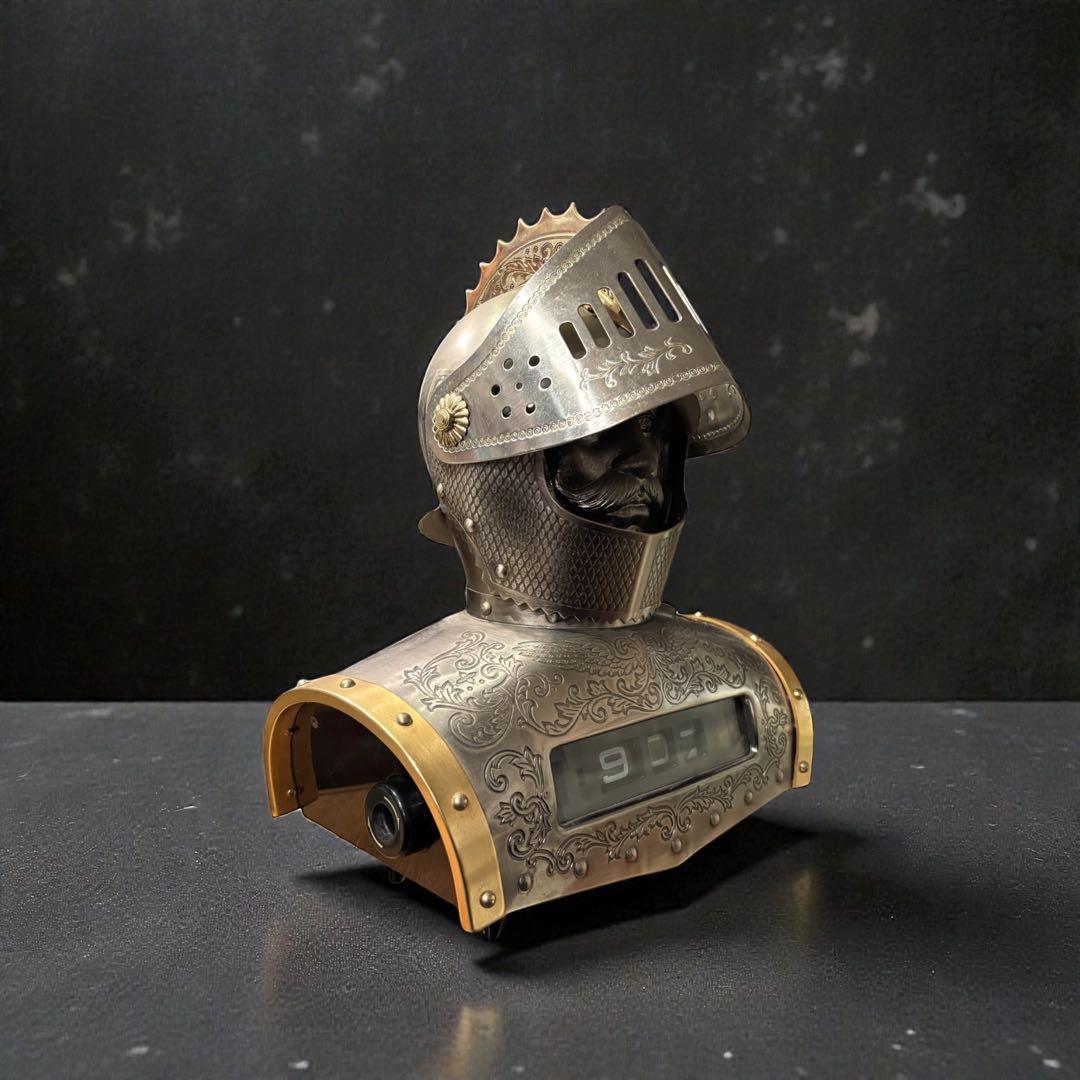 d*s様 ニッカ 鎧 兜 甲冑 西洋 騎士 アンティーク 洋風 胸像 置物 昭和