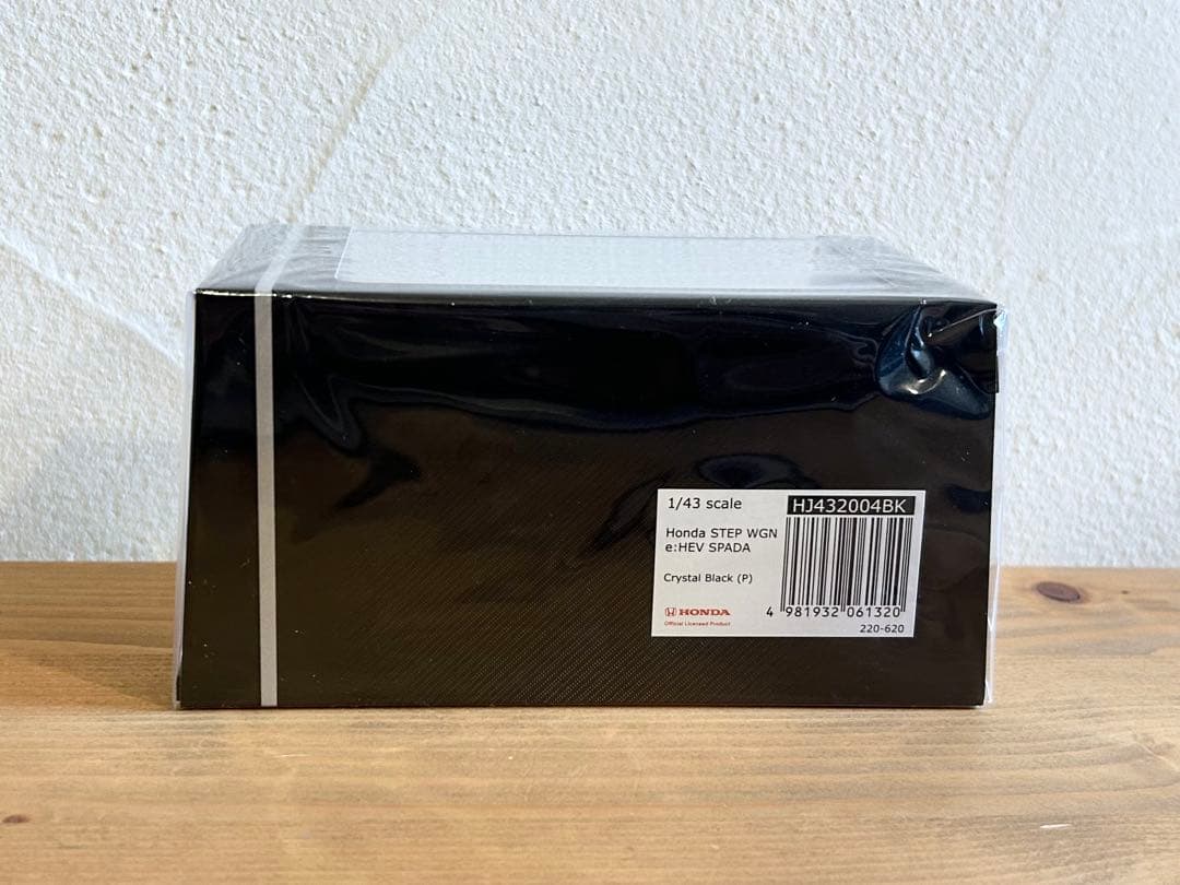 HONDA ステップワゴン e:HEV 1/43 クリスタルブラック ミニカー