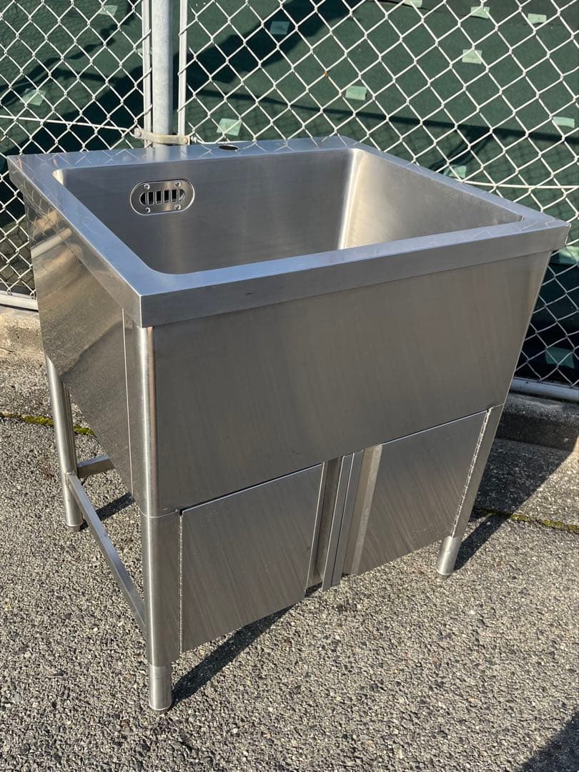 ステンレス1槽シンク 流し台 業務用　700×600×800