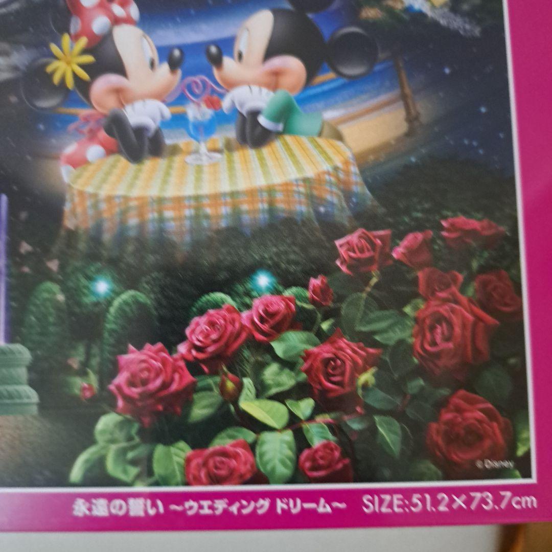 Disney ステンドアートとジグソーパズル1000Pウェディングドリーム 2箱