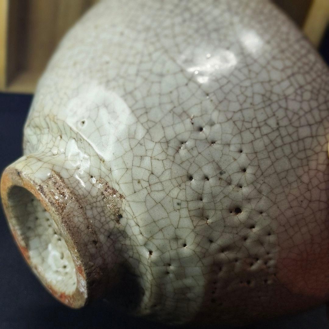 茶道具 井戸茶碗 李朝青磁 貫入入り 朝鮮王朝古美術 骨董 時代物 旧家蔵出し