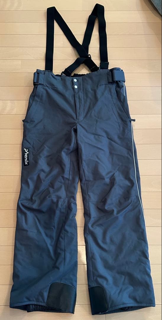 Phenix スキーウェア 黒/グレー　L Lサイズ 上下セット