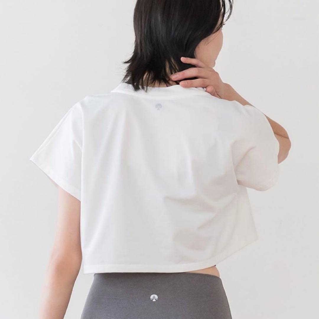 新品＊未使用品【SUKALA】ブラトップ付きエンボスTee Lサイズ