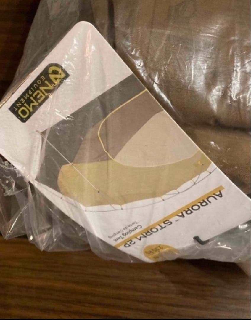 【新品未使用】NEMO Aurora Storm 2 キャンプテント