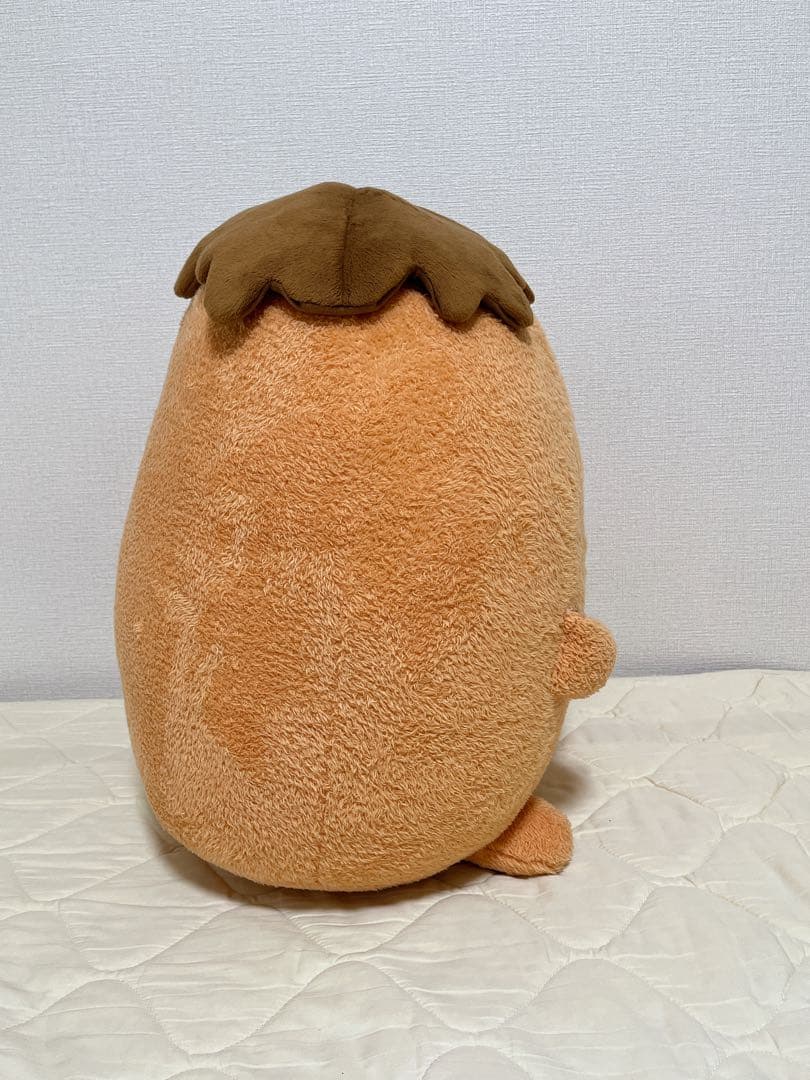 もぐらコロッケ 特大！サクッとぬいぐるみ（ふつうのおかお）おソース帽子付き