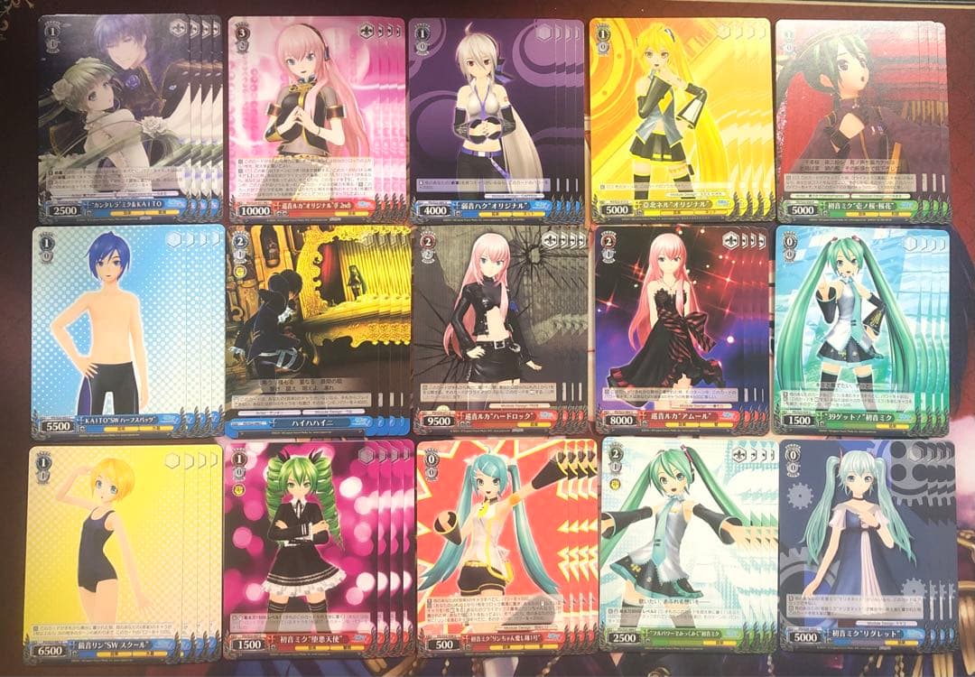 ヴァイスシュヴァルツ 初音ミク Project DIVA 鏡音レン 鏡音リン