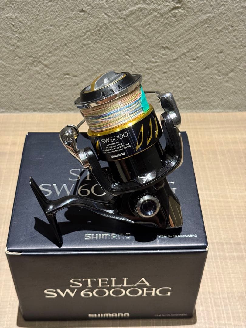SHIMANO 13ステラSW6000HG 釣行少ない美品