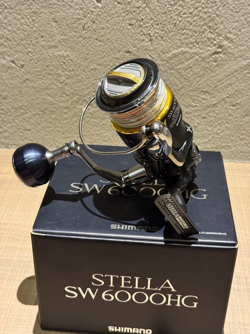 SHIMANO 13ステラSW6000HG 釣行少ない美品