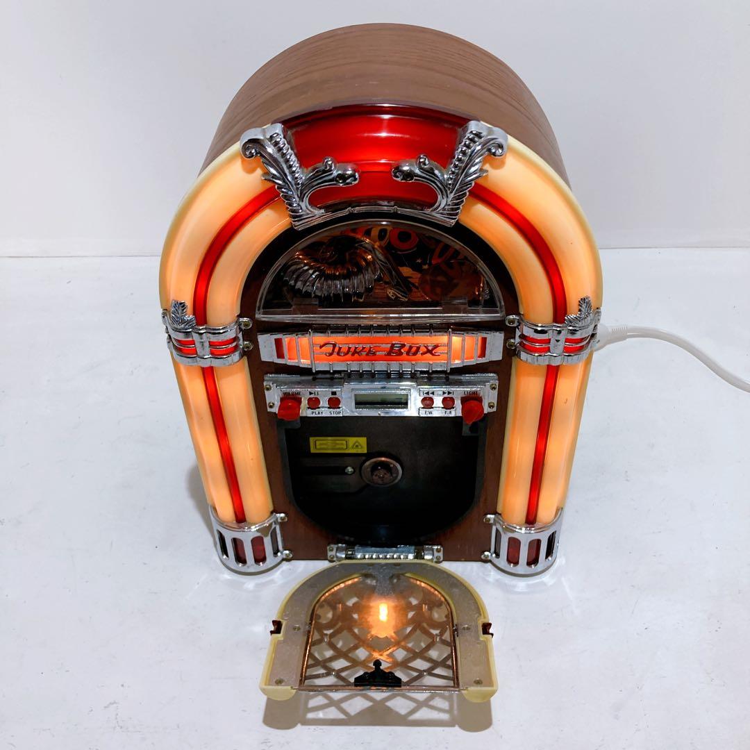【動作品】ジュークボックス CDプレーヤー レトロ アンティーク EMA-003
