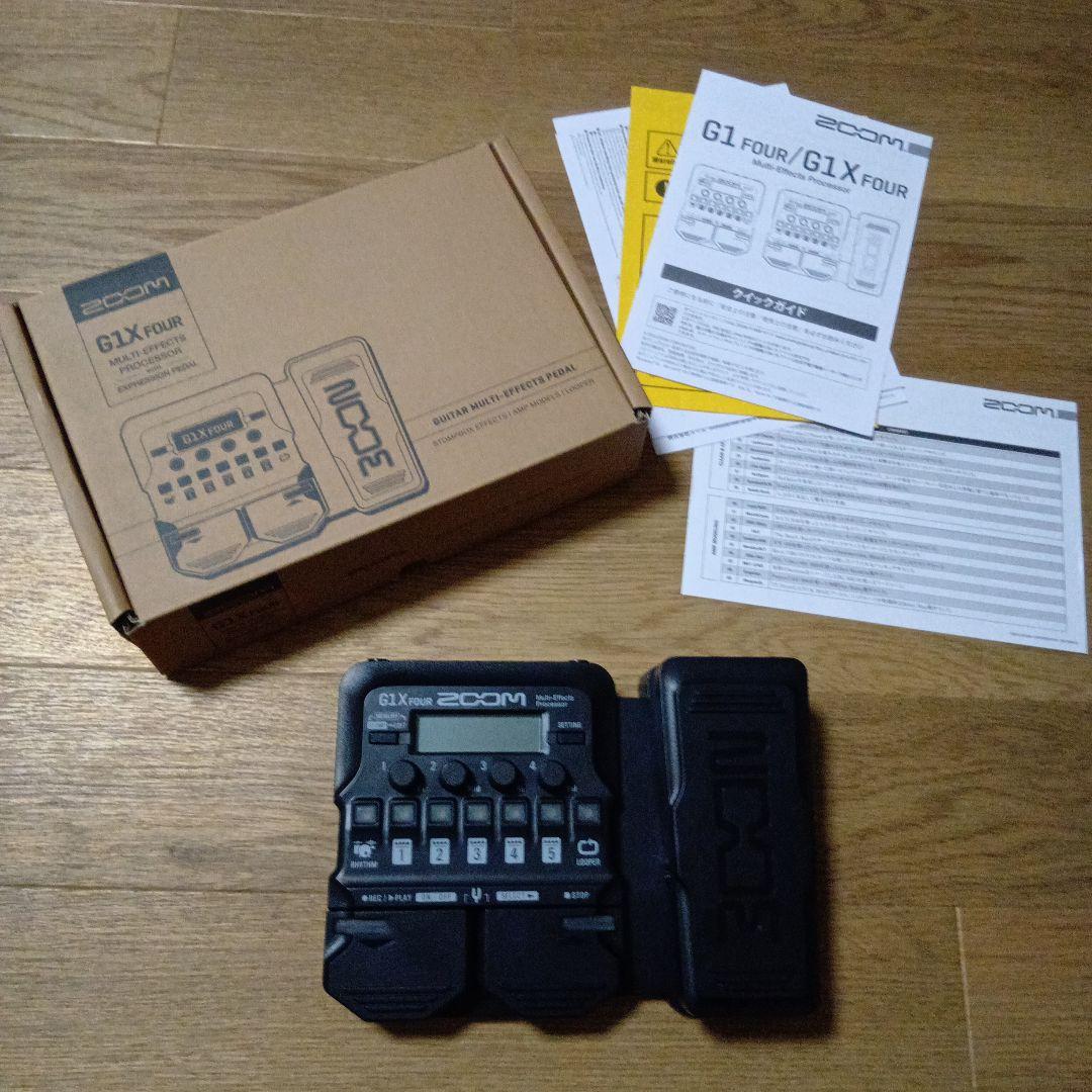 エレキギター用エフェクター「G1X FOUR」ZOOM ズーム社製