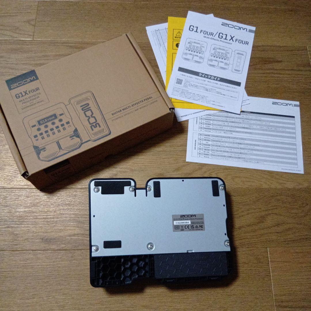 エレキギター用エフェクター「G1X FOUR」ZOOM ズーム社製