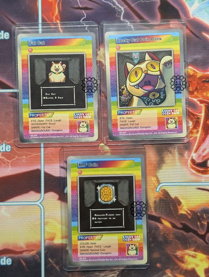 オマケ付き　3枚セット村上隆 サンフラプロモ