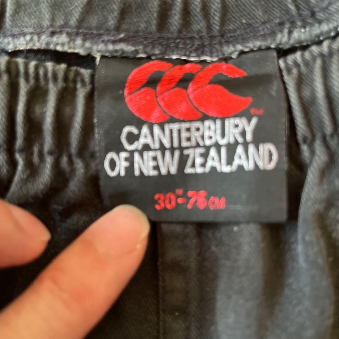 Canterbury ラガーパンツ 黒 30-78cm