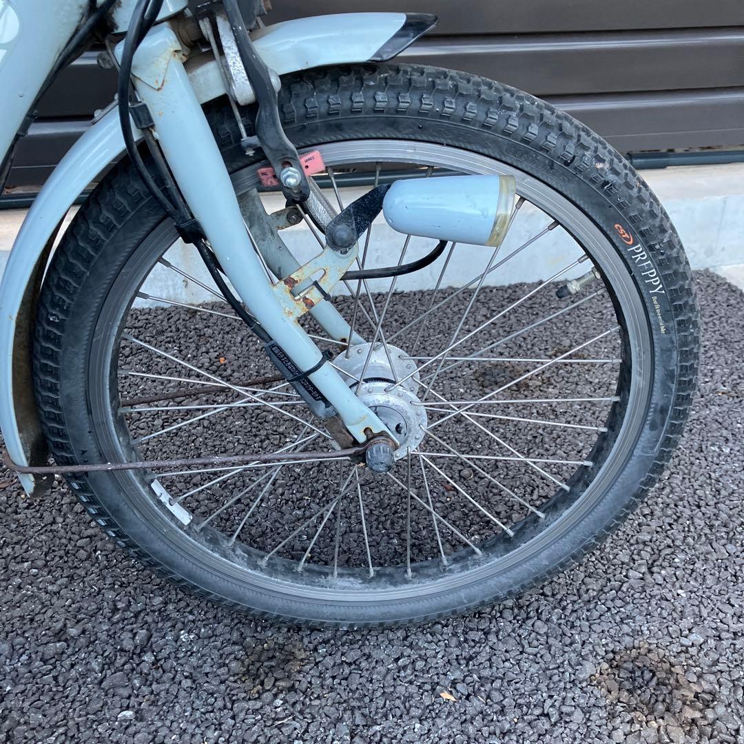 電動アシスト自転車 前後チャイルドシート bikke POLAR eライトブルー