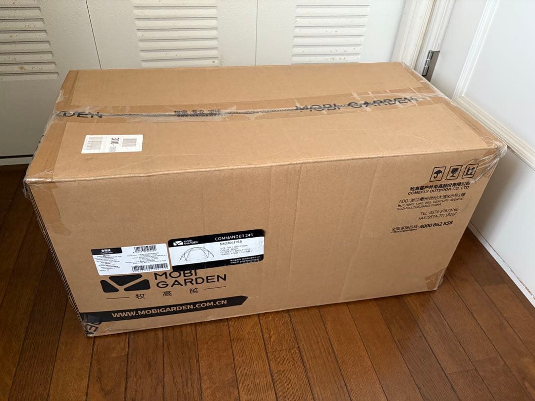 ⭐︎新品未使用⭐︎MOBI GARDEN Commander 245 ブラックテント