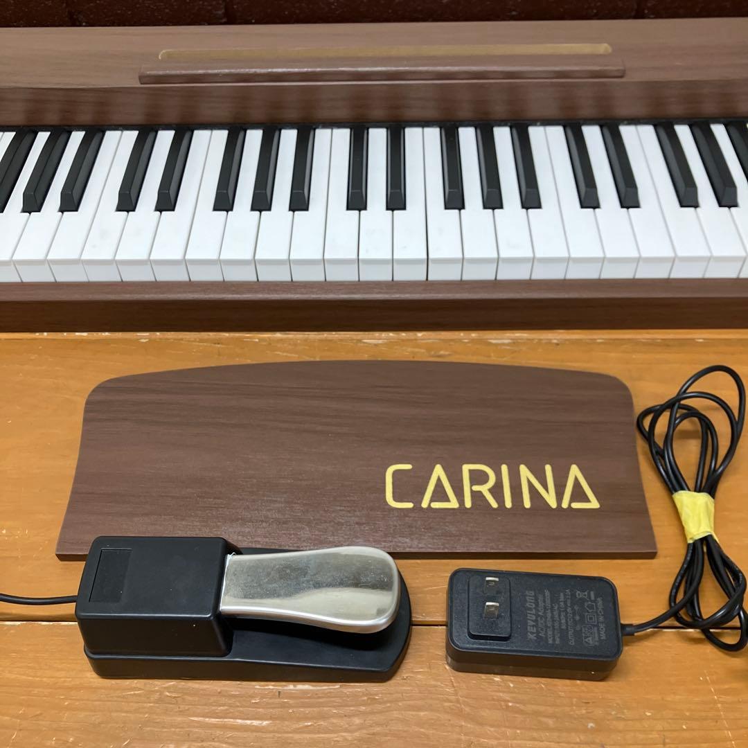 N505カリーナ 電子ピアノ 88鍵盤 2023年製 スタンド付き 動作確認済み