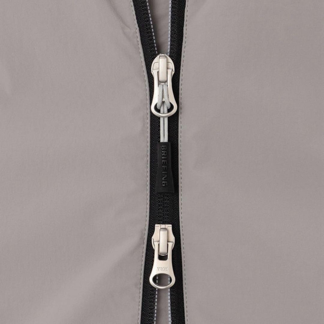 【今期新作・タグ付き】BRIEFING レディース ウィンドブルゾン グレー M