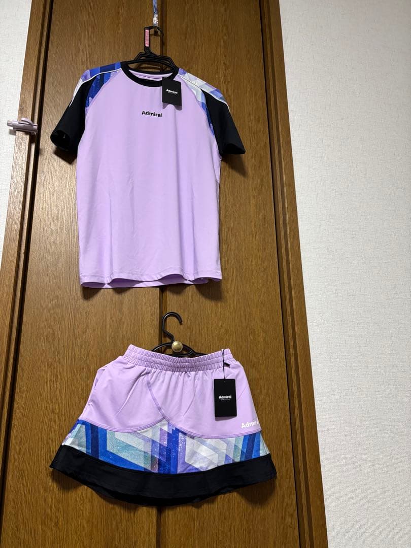Admiral テニスウェア パープル M ATLJ310 未使用