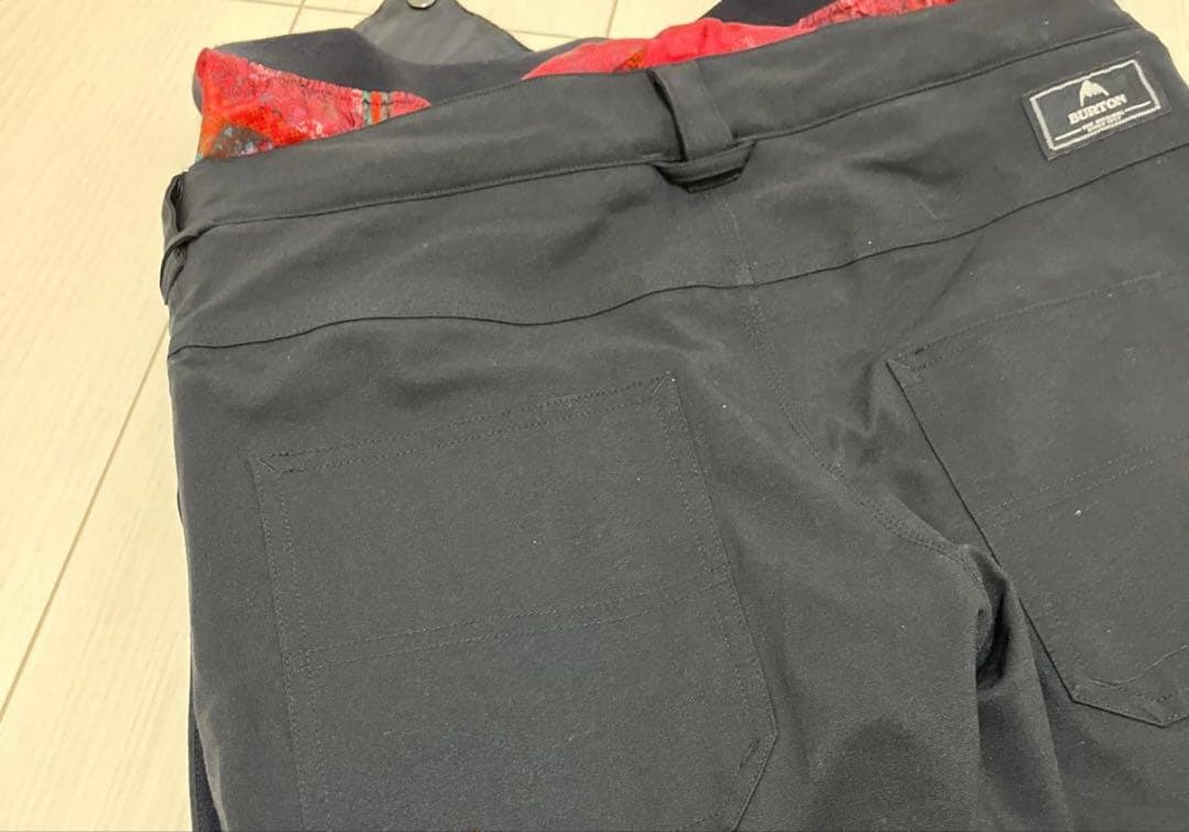 BURTON スノーボードウェア Mサイズ 青/黒
