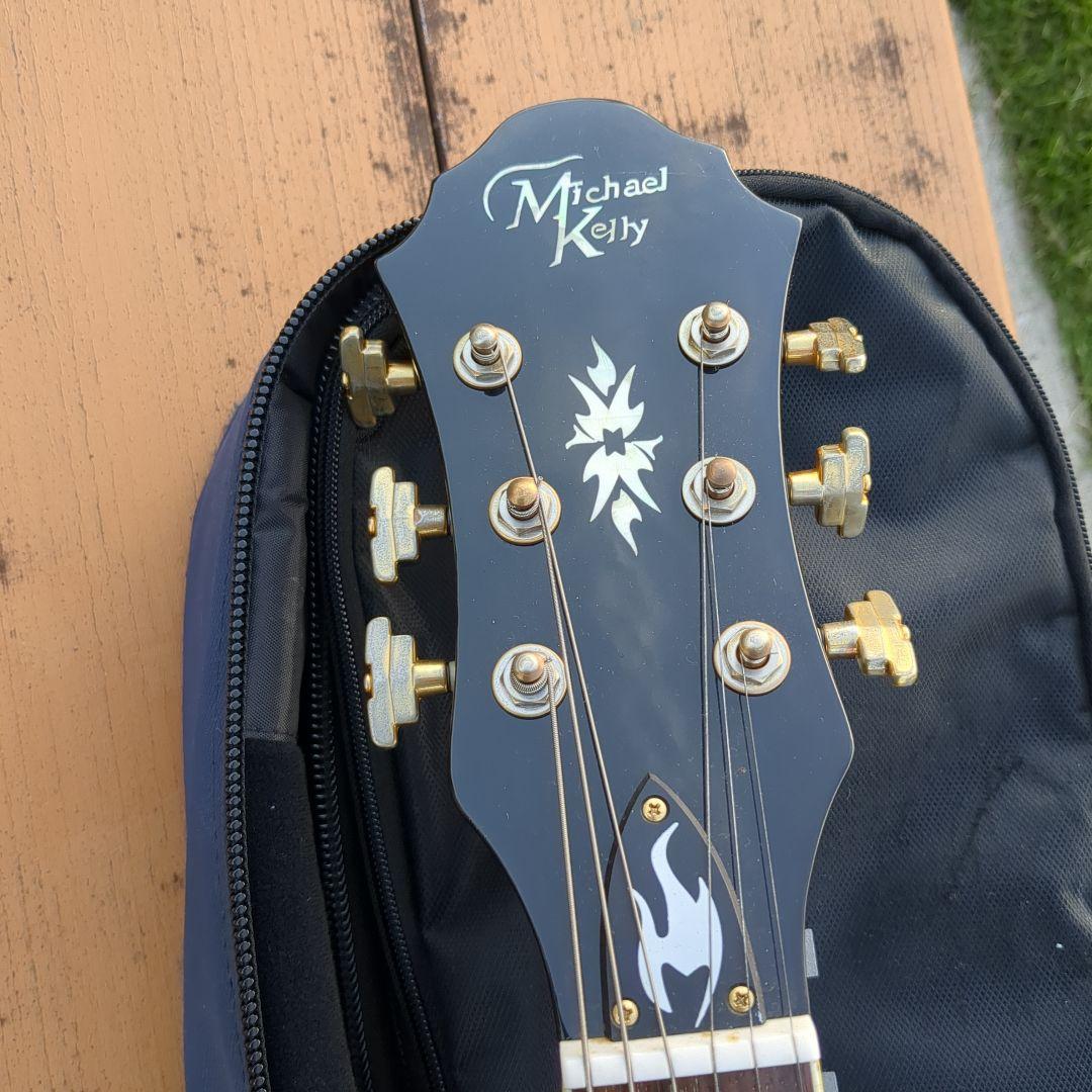 Michael Kelly セミアコギター スペシャル ギグバッグ ストラップ付