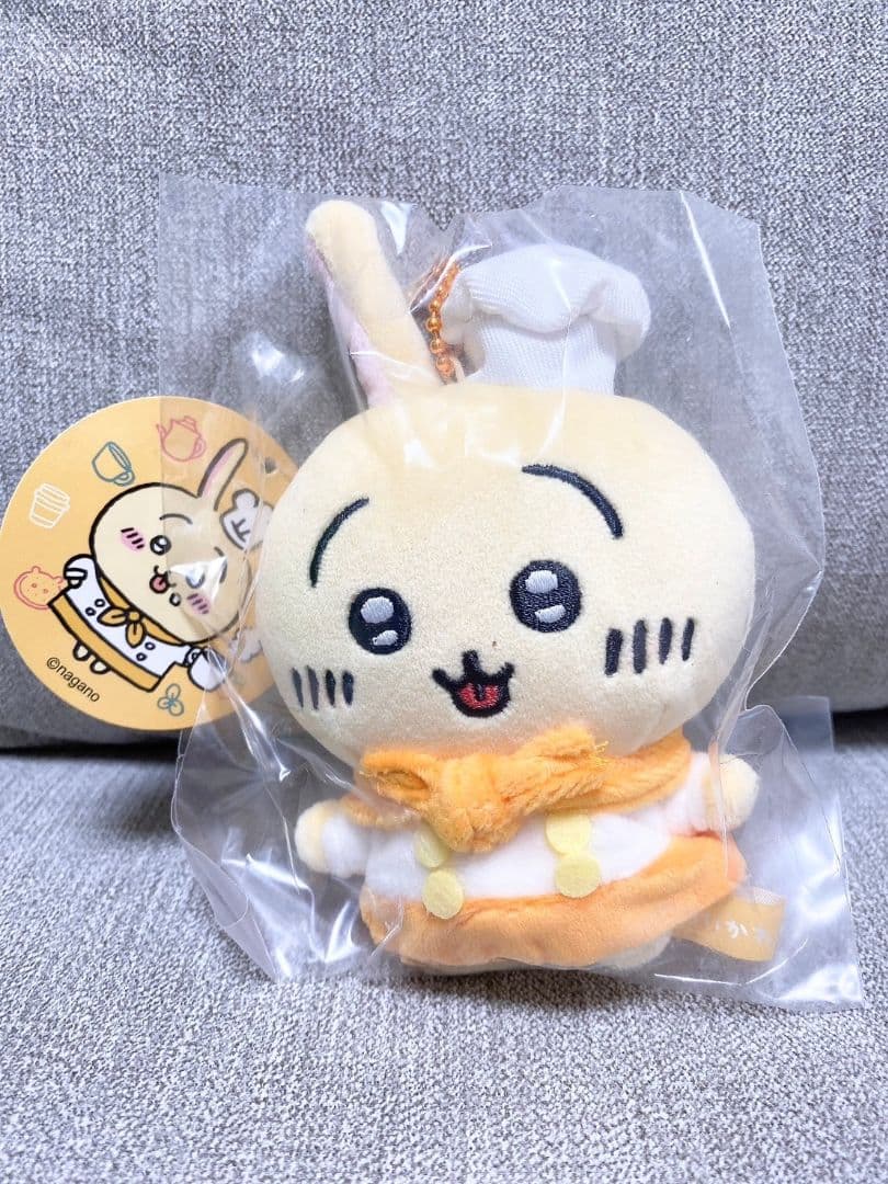【新品未使用タグ付き】ちいかわカフェのコックさんマスコット(3体セット)