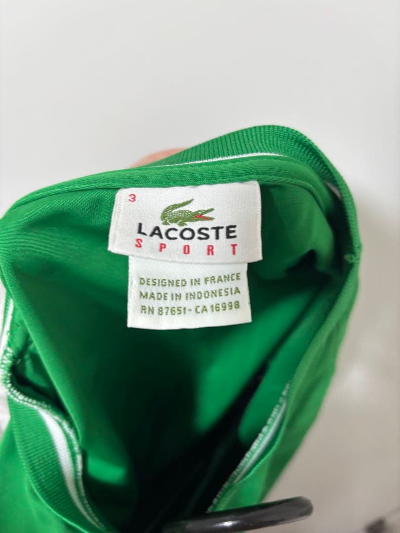 【LACOSTE】テニス全豪オープン　ボールボーイ用Tシャツ