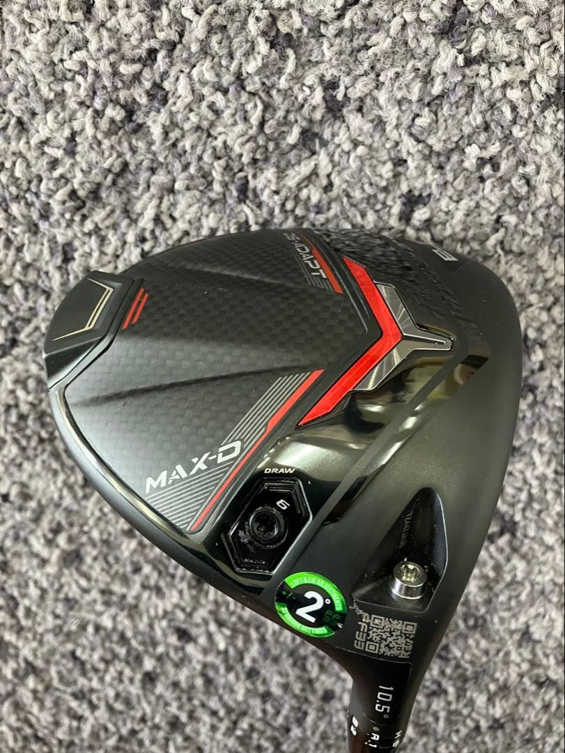 美品　コブラDS-ADAPT MAX-D 10.5° SR 45.5インチ