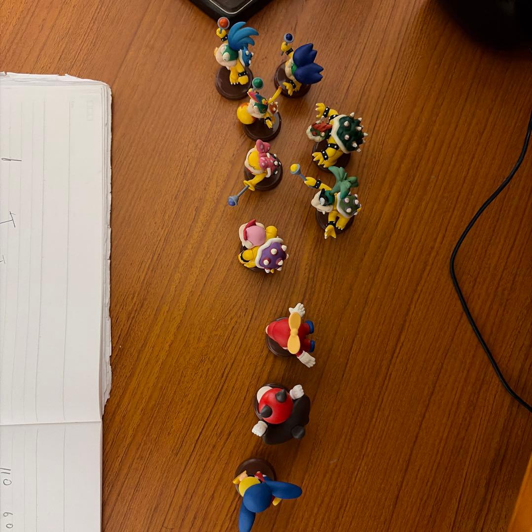 【激レア】チョコエッグ、シークレット3体+クッパ、クッパ7人衆(モートン抜き)