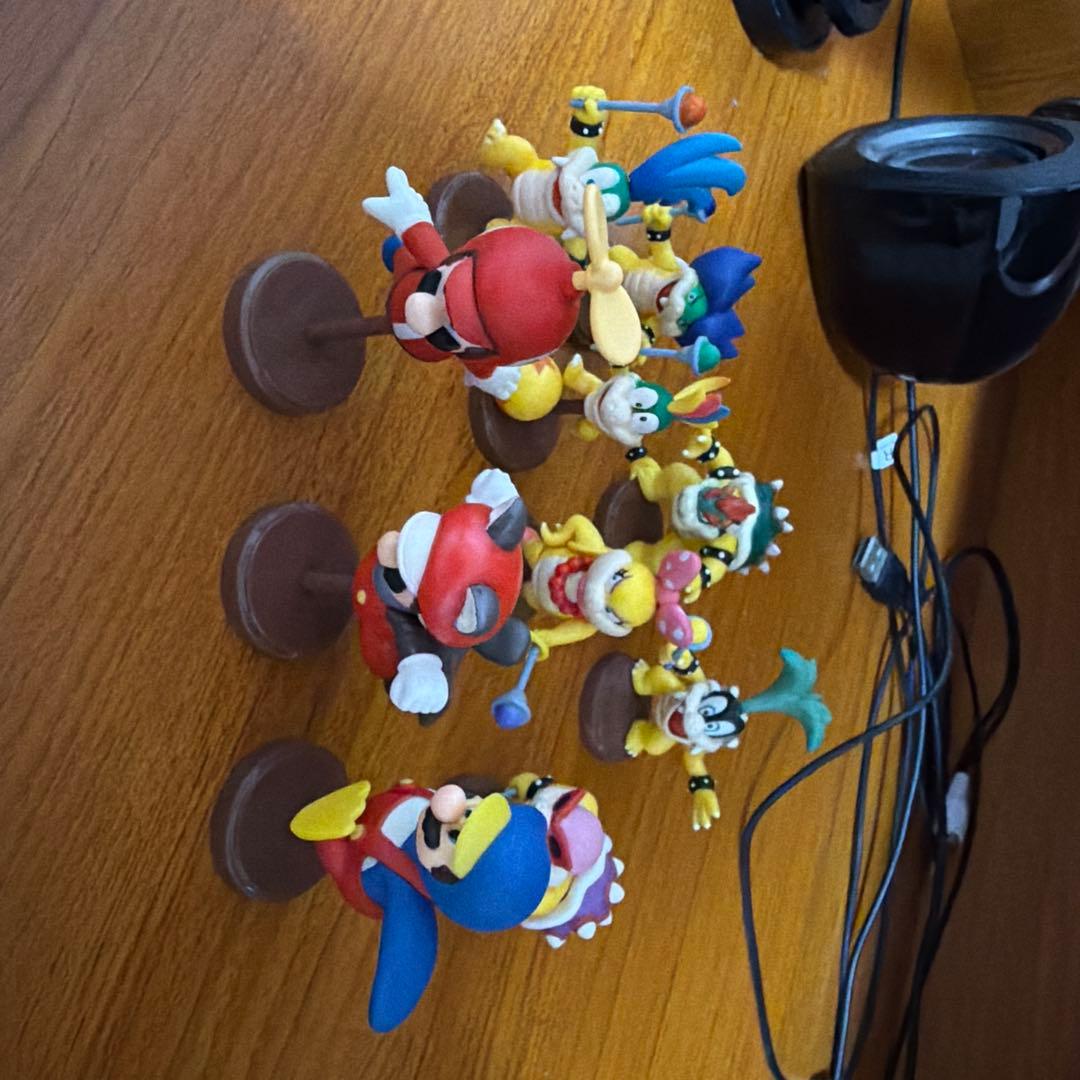 【激レア】チョコエッグ、シークレット3体+クッパ、クッパ7人衆(モートン抜き)